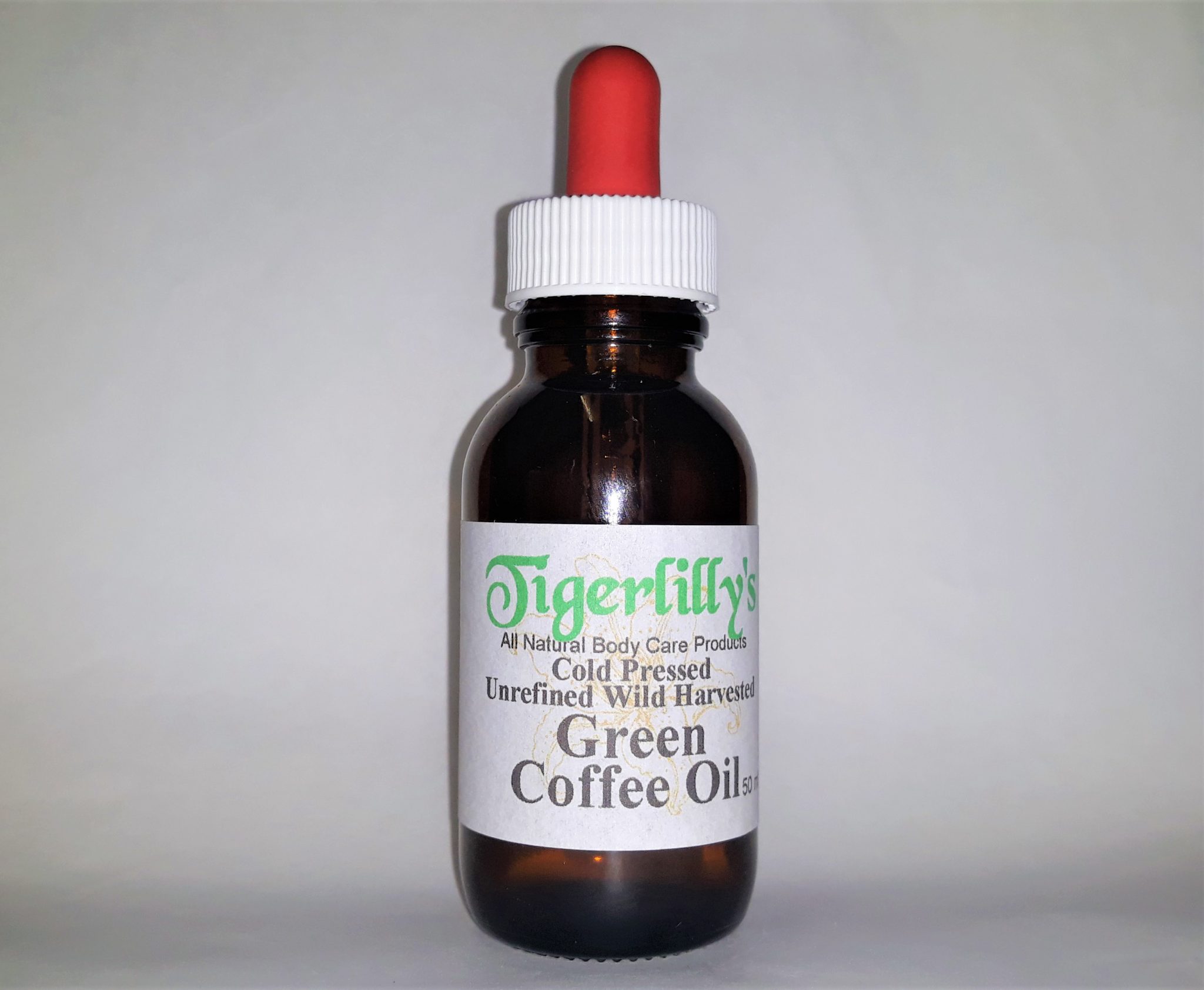 Green Arabica Coffee Oil Cold Pressed Unrefined Tigerlilly's