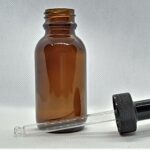 50ml Amber Glass Bottle with Eye Dropper