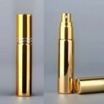 10ml Gold Glass Gold Perfume Atomizer