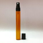10ml Amber Glass Black Perfume Atomizer
