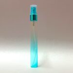 10ml Clear Blue Glass Blue Perfume Atomizer