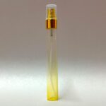 10ml Clear Gold Glass Gold Perfume Atomizer