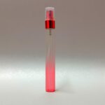10ml Clear Red Glass Red Perfume Atomizer