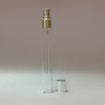 10ml Clear Glass Silver Perfume Atomizer