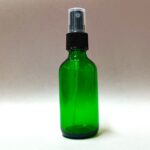 60ml Green Bottle with Black Mist Spray