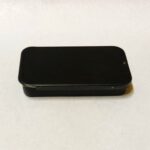 15g Black Aluminium Slide Lid Pot