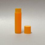 5g Lip Balm Orange Plastic Tube
