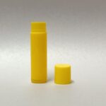 5g Lip Balm Yellow Plastic Tube
