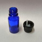 10ml Blue Glass Bottle - Slow Dripulator Cap