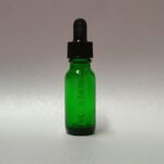 15ml Green Glass Bottle with Eye Dropper