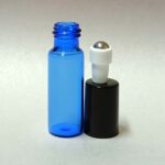 5ml Blue Roll On Glass Bottle