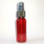 30ml Red Plastic Bottle with Black Mister