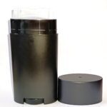 75g Deodorant Tube Black Plastic