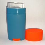 75g Deodorant Tube Blue Plastic