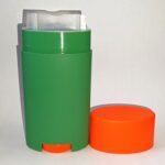 75g Deodorant Tube Green Plastic