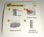 75g Deodorant Tube Blue Plastic - Image 2