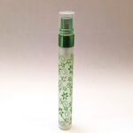 10ml Green Floral Glass Green Perfume Atomizer