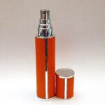 12ml Orange & Silver Perfume Atomizer