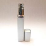 12ml Silver Square Perfume Atomizer