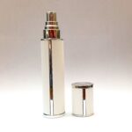 12ml White & Silver Perfume Atomizer