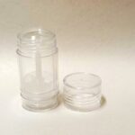 15g Deodorant Round Tube Clear Plastic